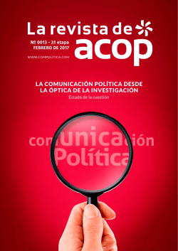 Descargar en PDF - Asociación Comunicación Política