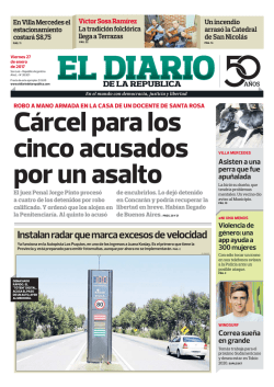 2017-01-27 cuerpo central - El Diario de la República