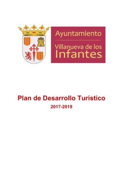 Plan de Desarrollo Turístico - Ayuntamiento de Villanueva de los