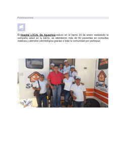 - Hospital Local de Aguachica