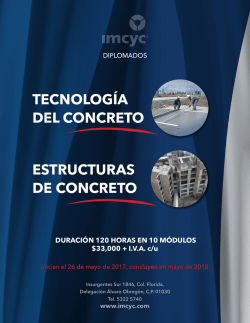 tecnología del concreto estructuras de concreto
