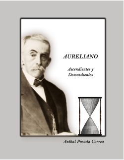 Genealogia Aureliano Posada, 2a edición