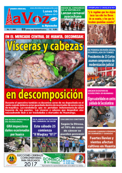 lunes 06 de febrero de 2017