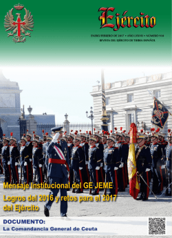 Revista Ejército nº 910 (enero-febrero 2017)