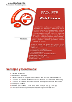 Paquete Web Básica - erasa