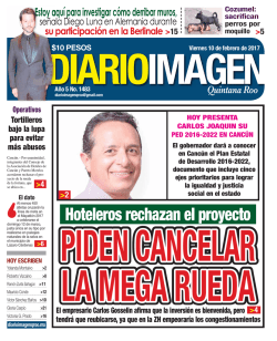 El dato - Diario Imagen Quintana Roo
