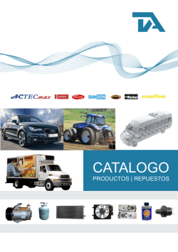 CATALOGO - Tecnoair