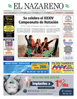 Descargar versi&oacute;n PDF - Peri&oacute;dico El Nazareno