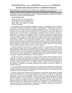 secretaria de hacienda y credito publico