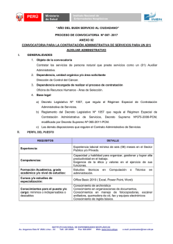 AÑO DEL BUEN SERVICIO AL CIUDADANO