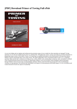 Primer of Towing Full ePub