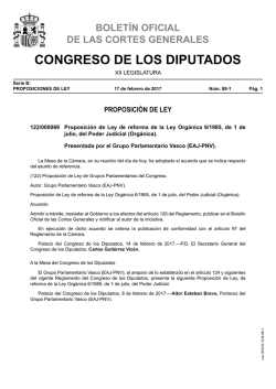(Orgánica). - Congreso de los Diputados