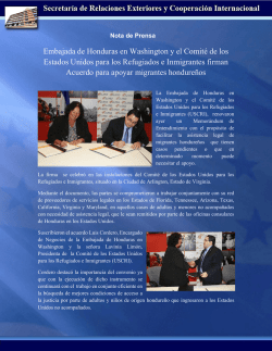 Embajada de Honduras en Washington y el Comité de los Estados