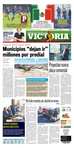 VD 15 Febrero 2017 - Periódico Victoria