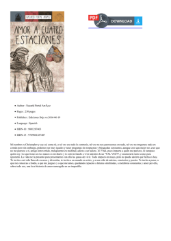 PDF Amor a Cuatro Estaciones: El