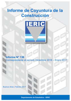 IERIC Informe Coyuntura Construcción Nº 136[2116