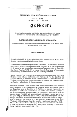 decreto 298 del 23 febrero de 2017