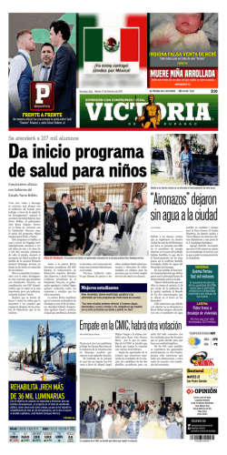 VD 21 Febrero 2017 - Periódico Victoria