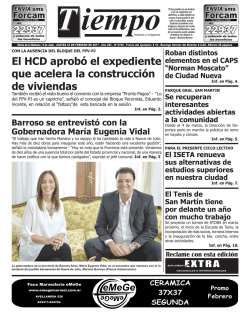 El HCD aprobó el expediente que acelera la construcción de