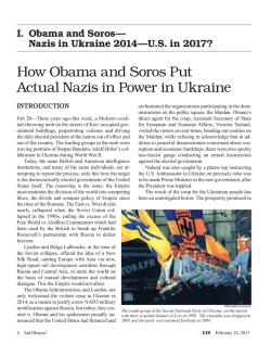 Nazis in Ukraine 2014 - U.S. in 2017?