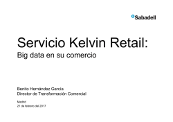 Servicio Kelvin Retail - El Blog de BancoSabadell