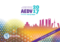 Programa Preliminar AEDV 2017