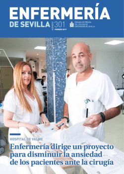 301, Febrero 2017 - Colegio de Enfermería de Sevilla