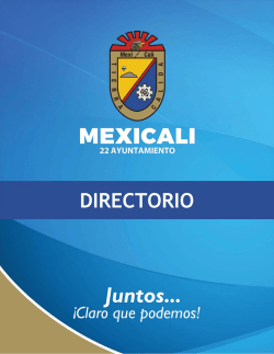 Version PDF - Mexicali - Ayuntamiento de Mexicali