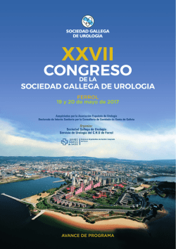 congreso - Sociedad Gallega de Urología