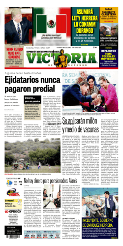 VD 01 Marzo 2017 - Periódico Victoria