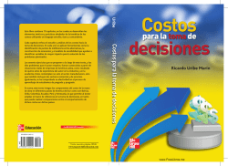 DESCARGAR Libro de Costos para la toma de decisiones