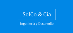 Ver Brochure - Solco y Cia. Ltda.