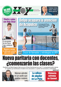E - Diario Hoy