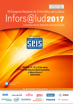 Infors@lud2017 - Sociedad Española de Informática de la Salud