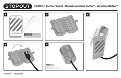 # KDD225 | StopPlug™ Lockout | Etiquetado para bloqueo StopPlug