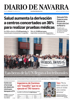 Diario de Navarra, 22 de febrero de 2017