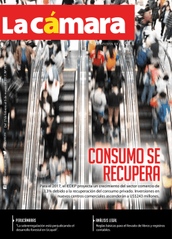 Análisis legal perucámaras - Cámara de Comercio de Lima