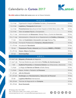 Calendario 2017 PDF