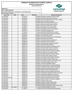 GRUPO No. 1 - conalep leon 3