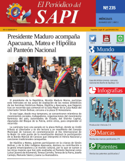 Presidente Maduro acompaña Apacuana, Matea e Hipólita al