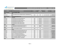 Megadescuentos por Lineas