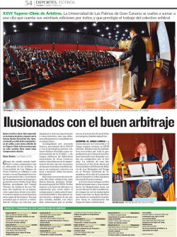 Canarias 7 - Comité Técnico de Árbitros de Las Palmas