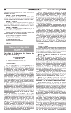 Decreto Supremo 002-2017-TR