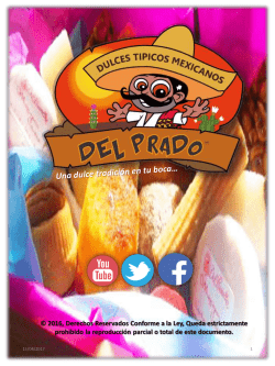 Catalogo DulcesDelprado
