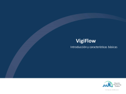 Introduccion y caracteristicas basicas de vigiflow UMC